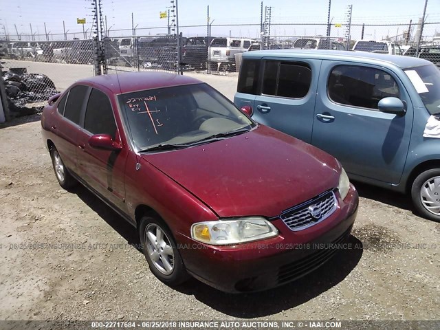 3N1AB51A73L735281 - 2003 NISSAN SENTRA SE-R LIMITED MAROON photo 1