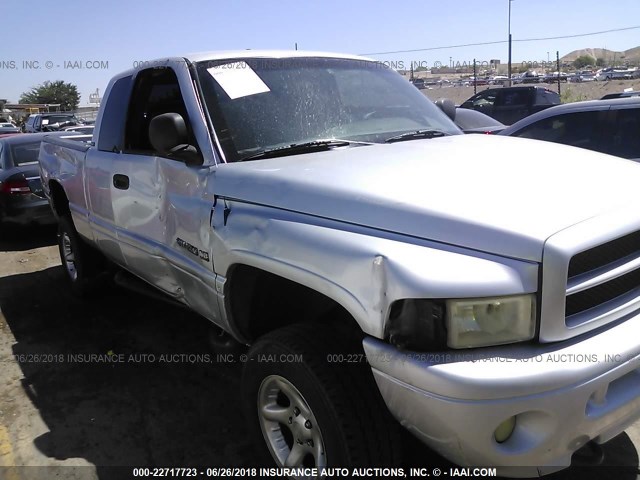 3B7HF13ZX1G776585 - 2001 DODGE RAM 1500 SILVER photo 6