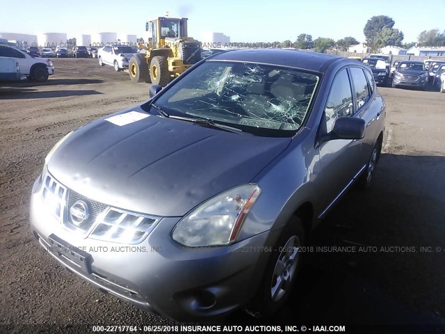 JN8AS5MV3BW667375 - 2011 NISSAN ROGUE S/SV/KROM GRAY photo 2