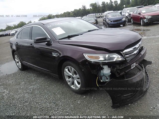 1FAHP2EW3BG159487 - 2011 FORD TAURUS SEL BURGUNDY photo 1