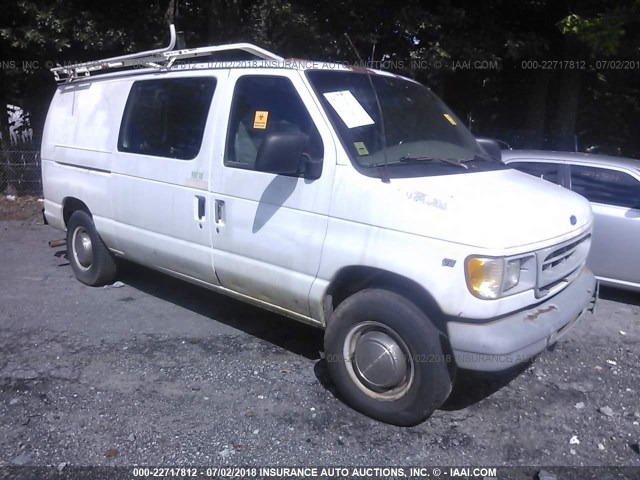 1FTFE24L1VHA59577 - 1997 FORD ECONOLINE E250 VAN WHITE photo 1