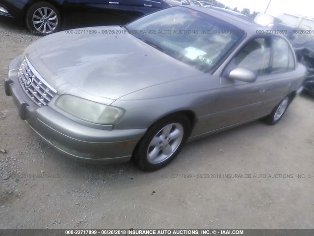 W06VR52R9WR001044 - 1998 CADILLAC CATERA BEIGE photo 2