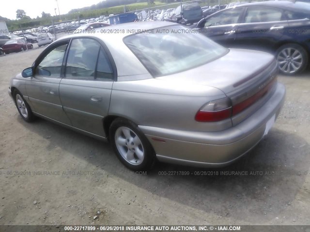 W06VR52R9WR001044 - 1998 CADILLAC CATERA BEIGE photo 3