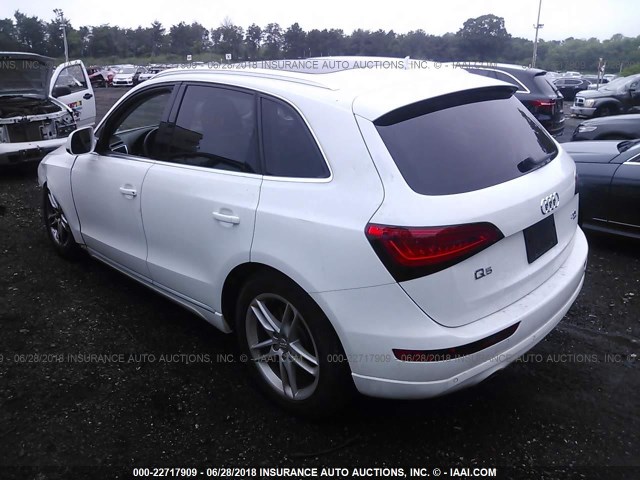 WA1LFAFP5DA004786 - 2013 AUDI Q5 PREMIUM PLUS WHITE photo 3