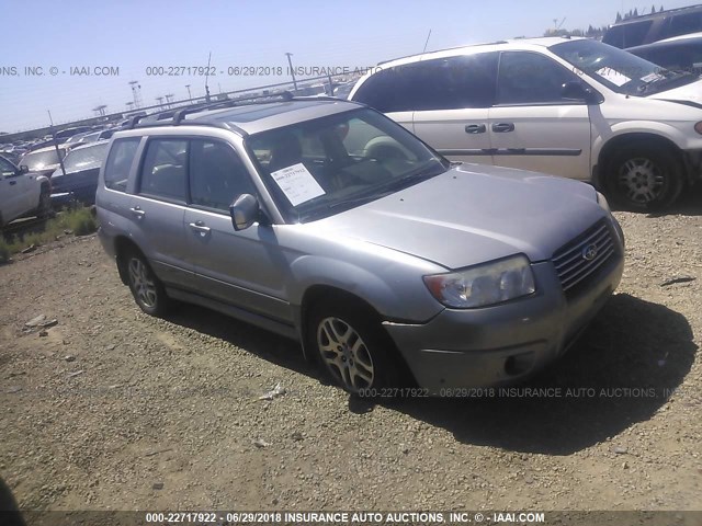 JF1SG67636H735833 - 2006 SUBARU FORESTER 2.5X LL BEAN GRAY photo 1