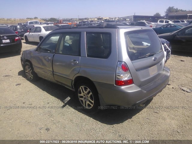JF1SG67636H735833 - 2006 SUBARU FORESTER 2.5X LL BEAN GRAY photo 3