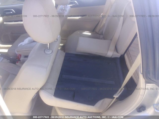 JF1SG67636H735833 - 2006 SUBARU FORESTER 2.5X LL BEAN GRAY photo 8