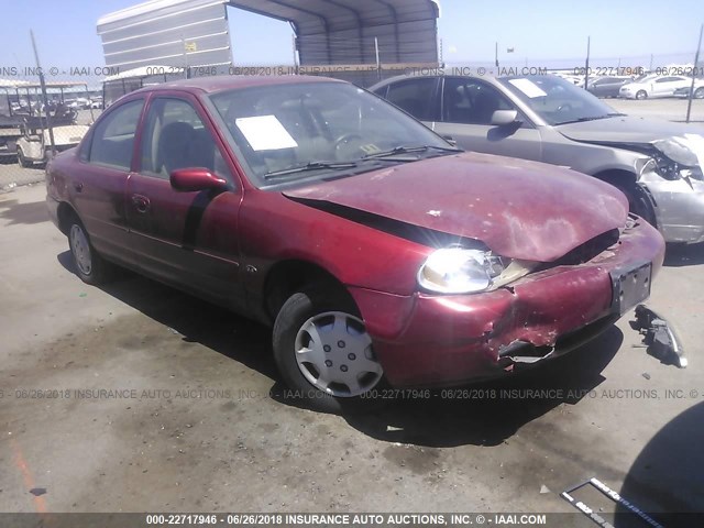 1FAFP6538XK213388 - 1999 FORD CONTOUR LX MAROON photo 1