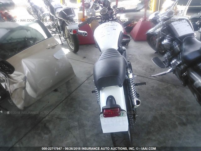 SMT900K11ET620330 - 2014 TRIUMPH MOTORCYCLE BONNEVILLE WHITE photo 6