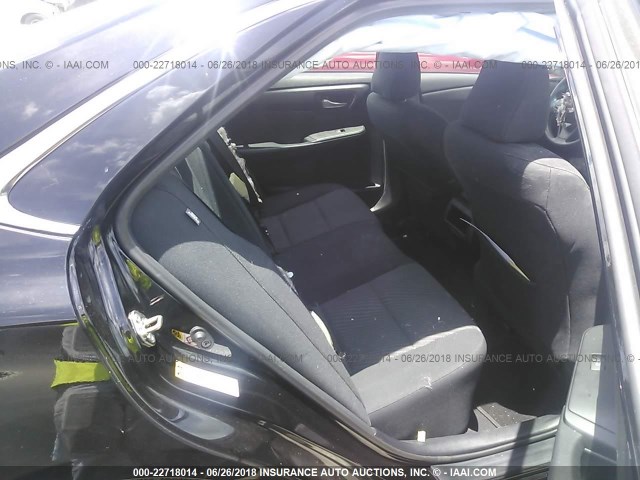 4T1BF1FK4FU887668 - 2015 TOYOTA CAMRY LE/XLE/SE/XSE BLACK photo 8