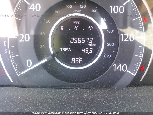 5J6RM4H71EL026983 - 2014 HONDA CR-V EXL WHITE photo 7