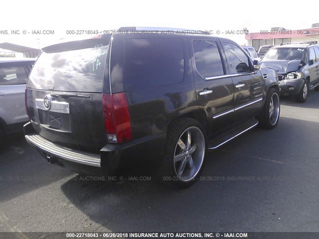 1GYFK63827R159238 - 2007 CADILLAC ESCALADE LUXURY BLACK photo 4