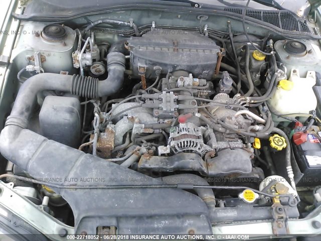 4S3BH675737618868 - 2003 SUBARU LEGACY OUTBACK AWP 绿色 照片 10