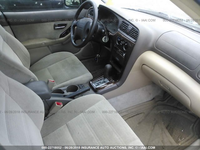 4S3BH675737618868 - 2003 SUBARU LEGACY OUTBACK AWP GREEN photo 5