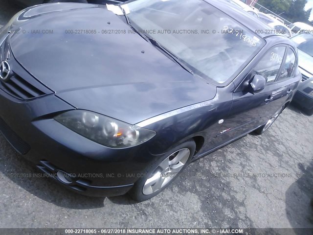 JM1BK323351275097 - 2005 MAZDA 3 S GRAY photo 2