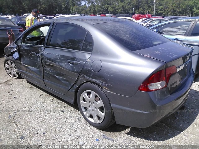 2HGFA16569H344569 - 2009 HONDA CIVIC LX Açıq mavi foto 3