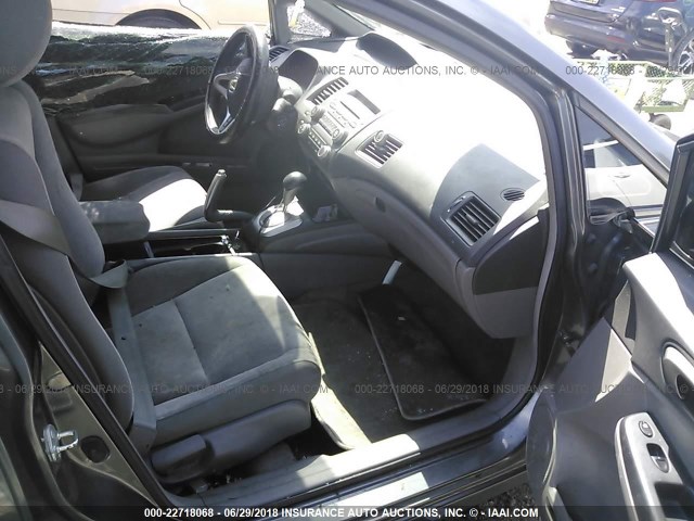 2HGFA16569H344569 - 2009 HONDA CIVIC LX Açıq mavi foto 5