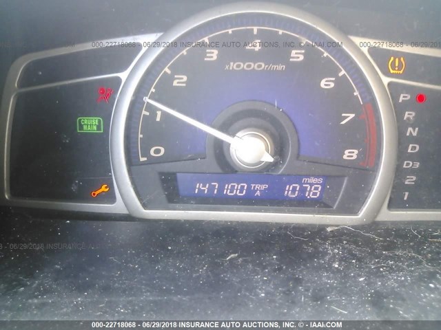 2HGFA16569H344569 - 2009 HONDA CIVIC LX Açıq mavi foto 7