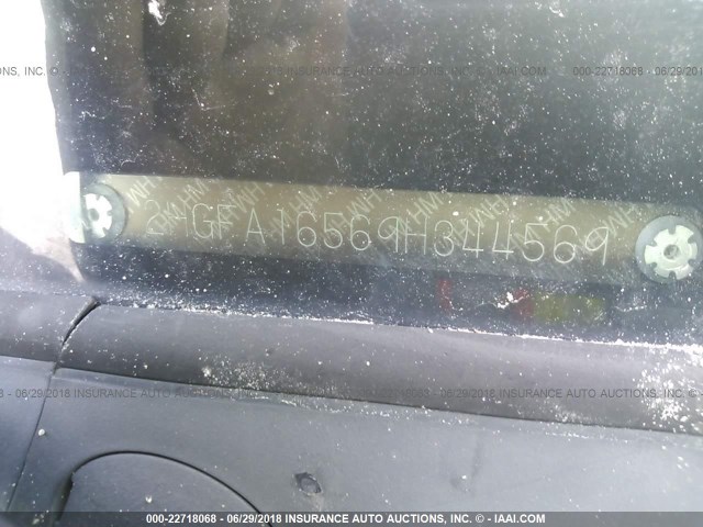 2HGFA16569H344569 - 2009 HONDA CIVIC LX Açıq mavi foto 9