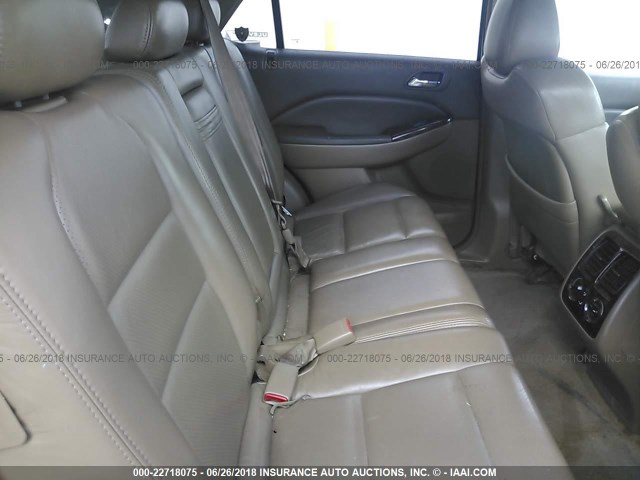 2HNYD18612H527107 - 2002 ACURA MDX TOURING GOLD photo 8