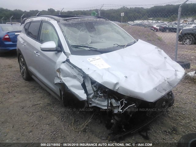 KM8J3CA29JU678152 - 2018 HYUNDAI TUCSON LIMITED/SPORT AND ECO/SE SILVER photo 1