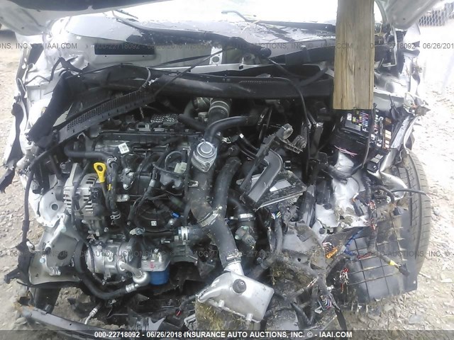 KM8J3CA29JU678152 - 2018 HYUNDAI TUCSON LIMITED/SPORT AND ECO/SE SILVER photo 10