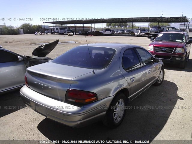 1B3EJ56H7WN174237 - 1998 DODGE STRATUS ES SILVER photo 4