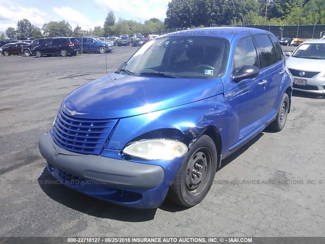 3C4FY48B43T530821 - 2003 CHRYSLER PT CRUISER CLASSIC BLUE photo 2