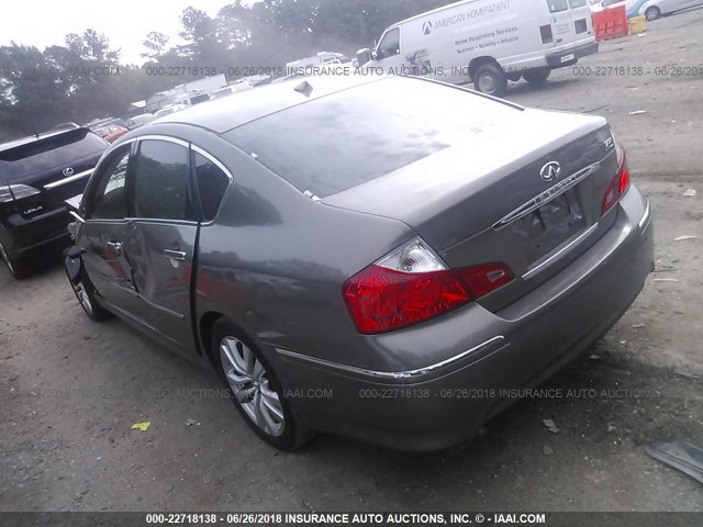 JNKCY01E79M802677 - 2009 INFINITI M35 SPORT SILVER photo 3