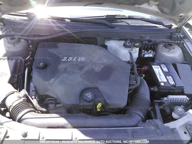 1G2ZG58N074120999 - 2007 PONTIAC G6 SE SILVER photo 10