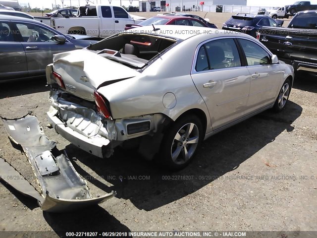 1G1ZC5EU7BF138649 - 2011 CHEVROLET MALIBU 1LT 金色 照片 4