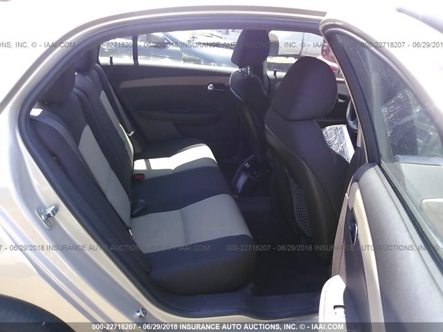 1G1ZC5EU7BF138649 - 2011 CHEVROLET MALIBU 1LT 金色 照片 8