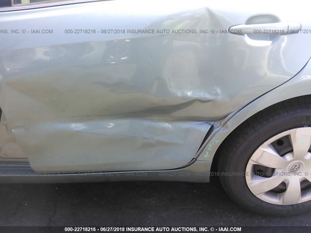 4T1BE46K77U599455 - 2007 TOYOTA CAMRY NEW GENERAT CE/LE/XLE/SE GREEN photo 6