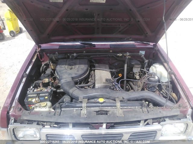 1N6SD11S8SC441974 - 1995 NISSAN TRUCK E/XE RED photo 10