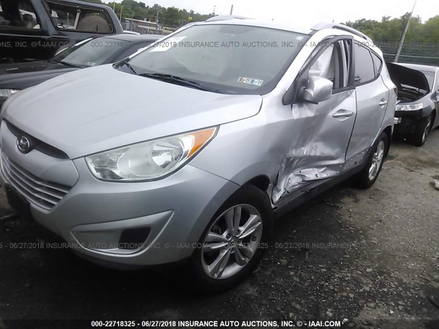 KM8JU3AC6AU114917 - 2010 HYUNDAI TUCSON GLS/LIMITED 银色 照片 2