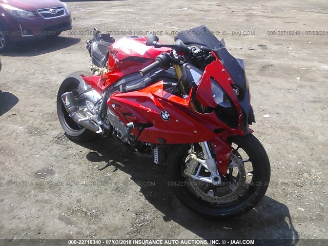 WB10D2103FZ352506 - 2015 BMW S 1000 RR RED photo 1