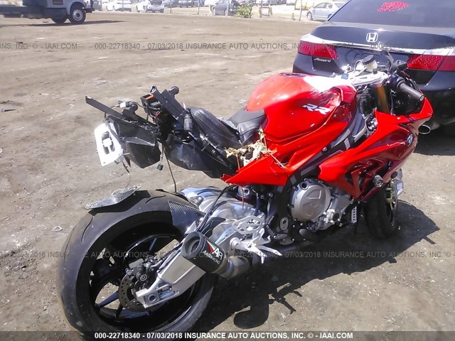 WB10D2103FZ352506 - 2015 BMW S 1000 RR RED photo 4