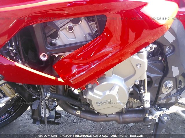 WB10D2103FZ352506 - 2015 BMW S 1000 RR RED photo 9