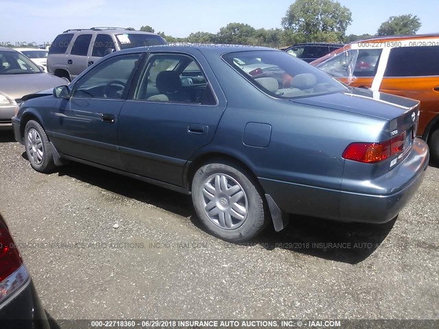4T1BG22K3YU980841 - 2000 TOYOTA CAMRY CE/LE/XLE 浅蓝色 照片 3