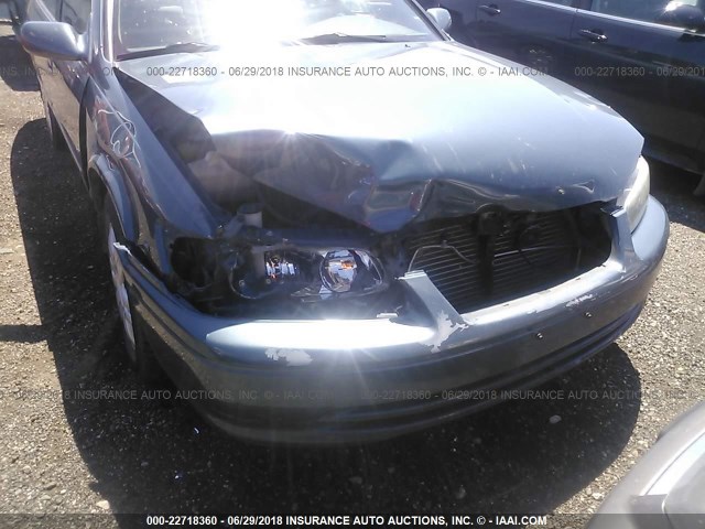 4T1BG22K3YU980841 - 2000 TOYOTA CAMRY CE/LE/XLE 浅蓝色 照片 6