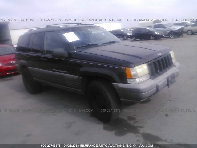 1J4FX58S7WC294796 - 1998 JEEP GRAND CHEROKEE LAREDO/TSI BLACK photo 1