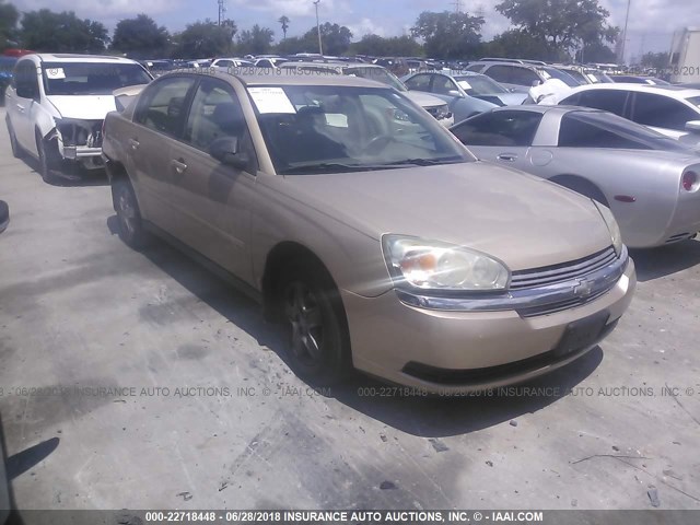 1G1ZT52875F297411 - 2005 CHEVROLET MALIBU LS 棕色 照片 1