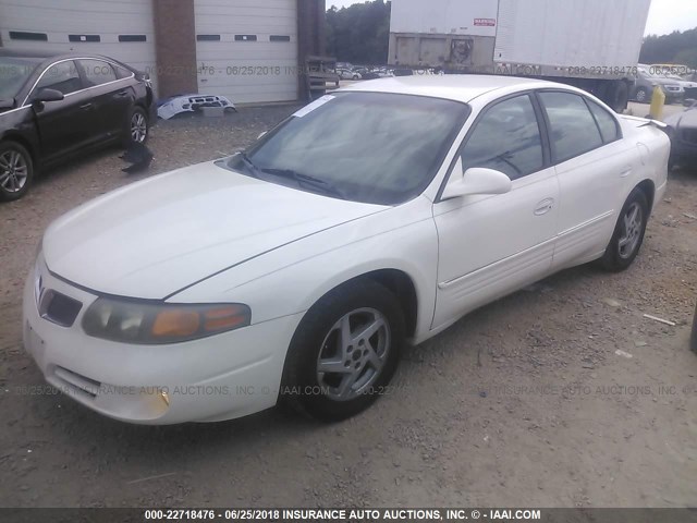 1G2HX52K434153587 - 2003 PONTIAC BONNEVILLE SE WHITE photo 2