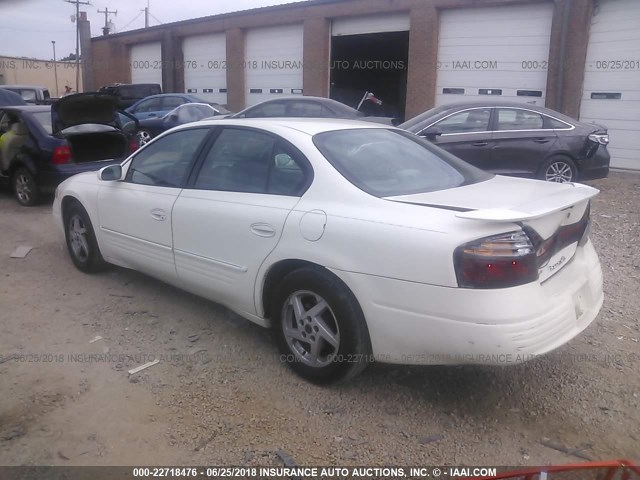 1G2HX52K434153587 - 2003 PONTIAC BONNEVILLE SE WHITE photo 3