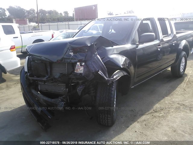 1N6AD0ER5FN725442 - 2015 NISSAN FRONTIER S/SV/SL/PRO-4X BLACK photo 2