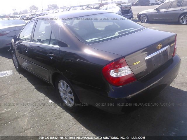 JTDBF32K320023458 - 2002 TOYOTA CAMRY LE/XLE/SE Qəhvəyi foto 3