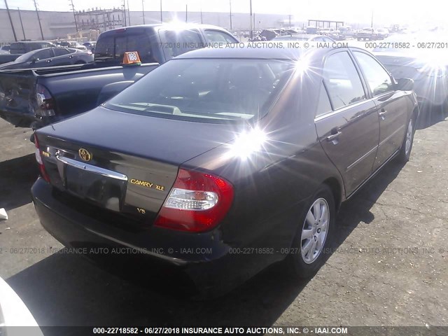 JTDBF32K320023458 - 2002 TOYOTA CAMRY LE/XLE/SE Qəhvəyi foto 4