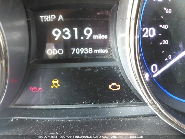 5NPEC4AB7DH635620 - 2013 HYUNDAI SONATA SE/LIMITED WHITE photo 7