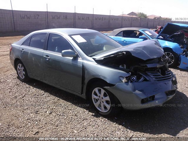 4T1BE46K47U724654 - 2007 TOYOTA CAMRY NEW GENERAT CE/LE/XLE/SE GREEN photo 1