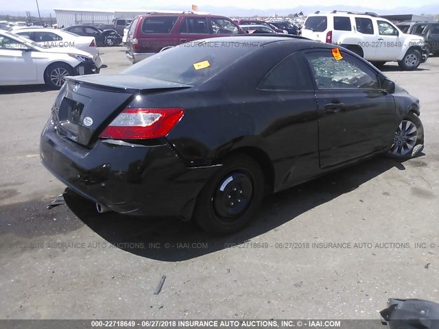 2HGFG1B93AH502622 - 2010 HONDA CIVIC EXL შავი ფოტო 4